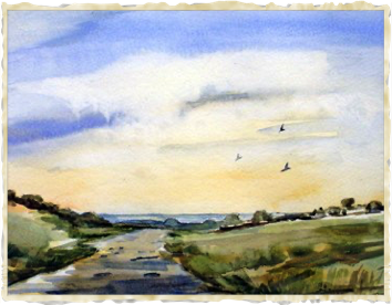 Landscape watercolor 2008